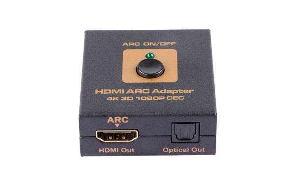 Переходник / конвертер / адаптер / экстрактор звука из HDMI ARC в цифровой оптический SPDIF / Toslink (усилитель HDMI с 3D и 4K) - 1