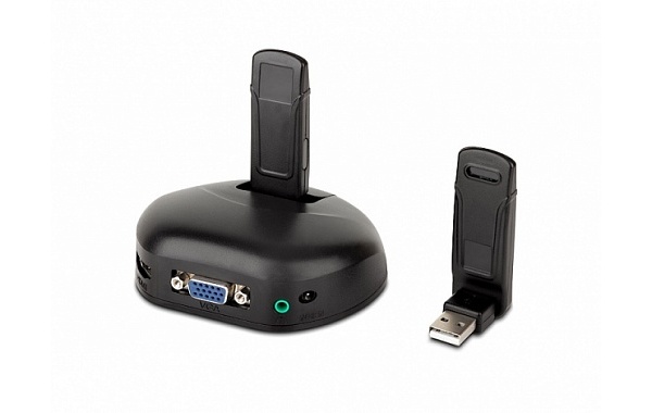 Беспроводной удлинитель HDMI, VGA, stereoJack от USB WSR-150A - 1